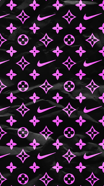 Louis vuitton swoosh, air, black, logo, louisvuitton, lv, nike, HD phone  wallpaper
