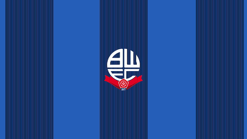 Blue Emblem Logo Soccer Bolton Wanderers F.C, HD wallpaper