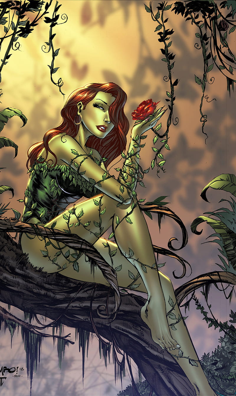 Poison Ivy, batman, HD phone wallpaper