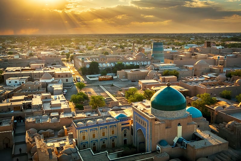 Cities, City, Uzbekistan, HD wallpaper