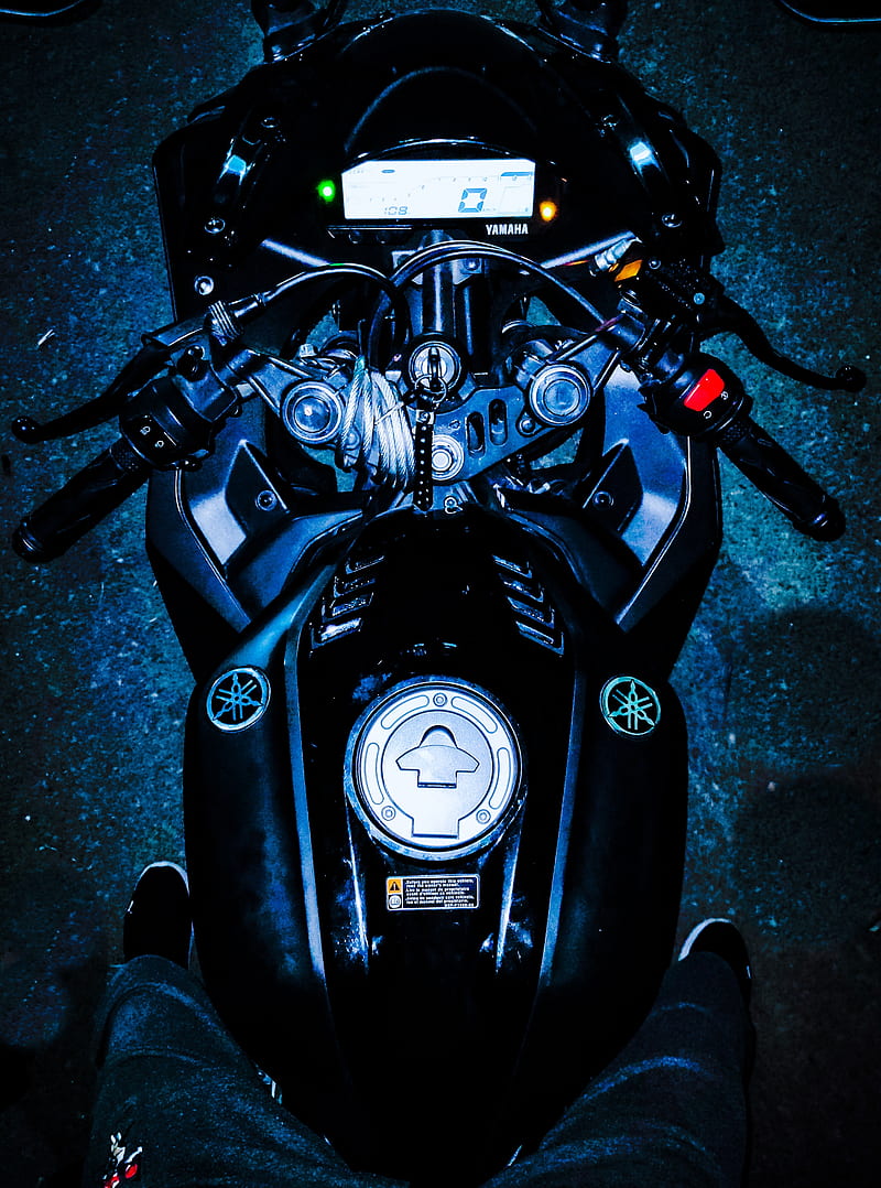 Bike cinematography, motorbike, yamaha, HD phone wallpaper