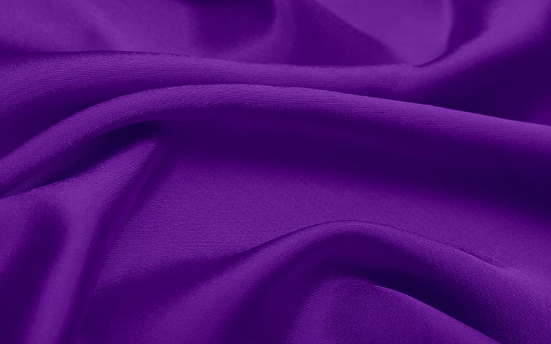 purple silk texture, fabric texture, silk background, fabric, purple fabric texture, HD wallpaper