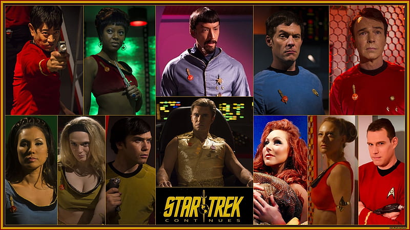 Star Trek Continues Mirror Universe, Chris Doohan, Michele Specht, Star Trek, STC, Chuck Huber, Todd Haberkorn, Vic Mignogna, Mirror Universe, HD wallpaper