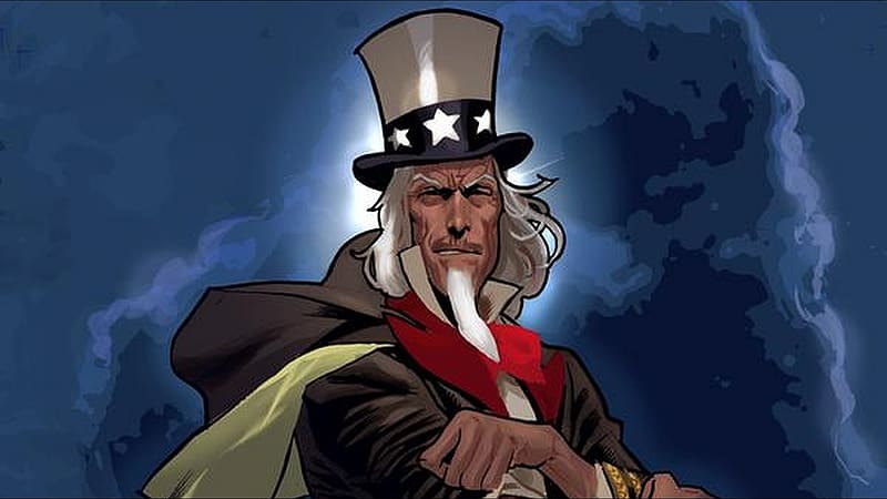 Comics, Uncle Sam And The dom Fighters, HD wallpaper
