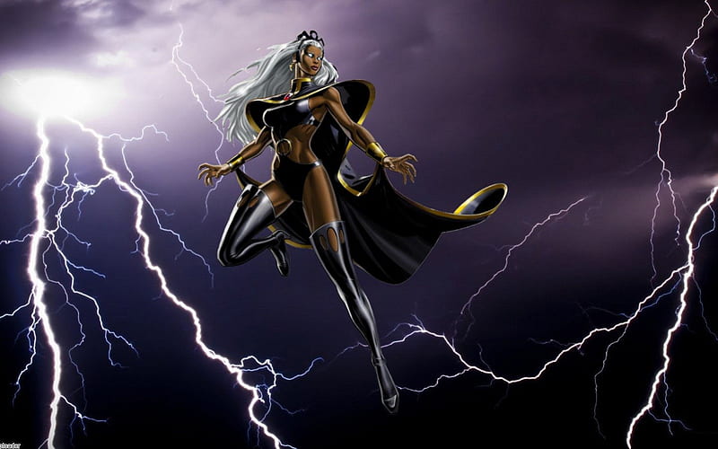 Storm (Ororo Munroe), x-men, marvel, lightning, superheroine, superhero,  storm, HD wallpaper | Peakpx