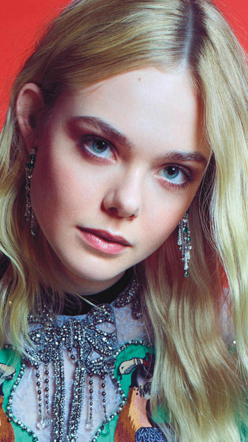 Elle Fanning, Hollywood, Celebrity, Actress, HD phone wallpaper