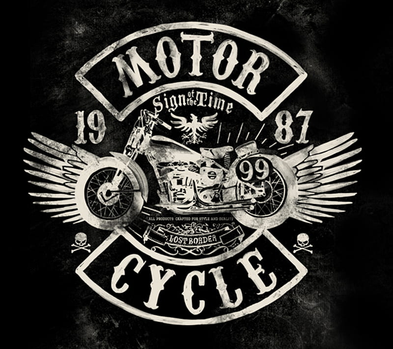 Motor Cycle, chopper, club, cycle, motorcycle, motor, HD wallpaper