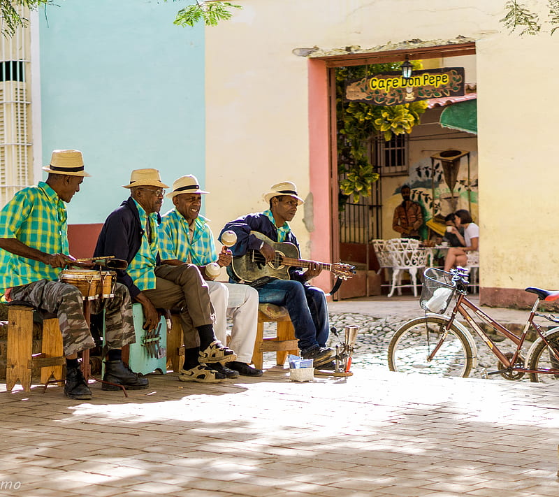 Cuba Trinidad, music, HD wallpaper