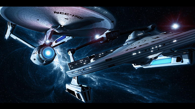 USS Enterprise, star trek, ship, space, tv, enterprise, HD wallpaper