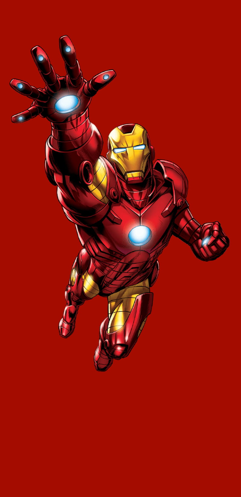 Iron Man, red, super, HD phone wallpaper | Peakpx