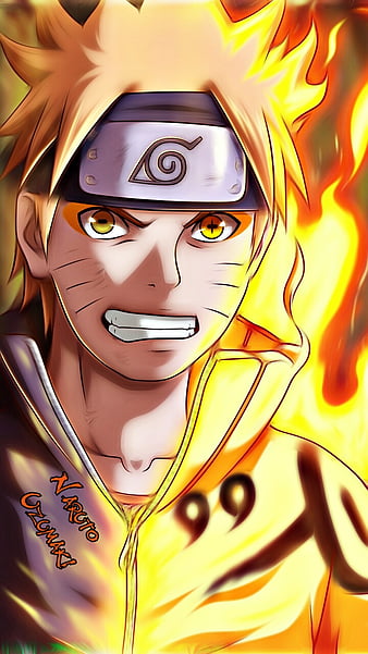 Naruto Uzumaki Bijuu Sage Mode 4K Wallpaper #6.1354