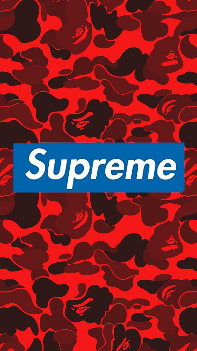 Supreme logo, supreme, brand, fashion, red HD wallpaper