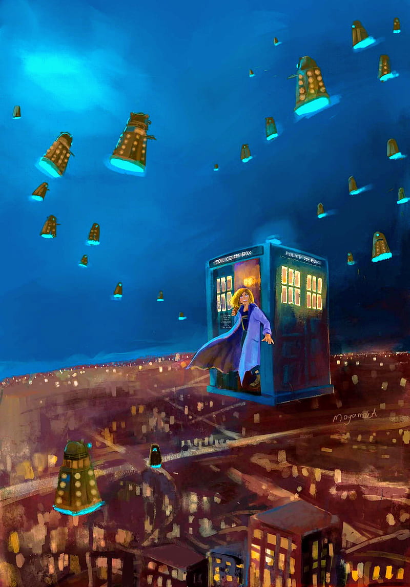 Doctor who, 13th doctor, Tardis, Daleks, Jodie Whittaker, Revolution of the  daleks, HD phone wallpaper | Peakpx