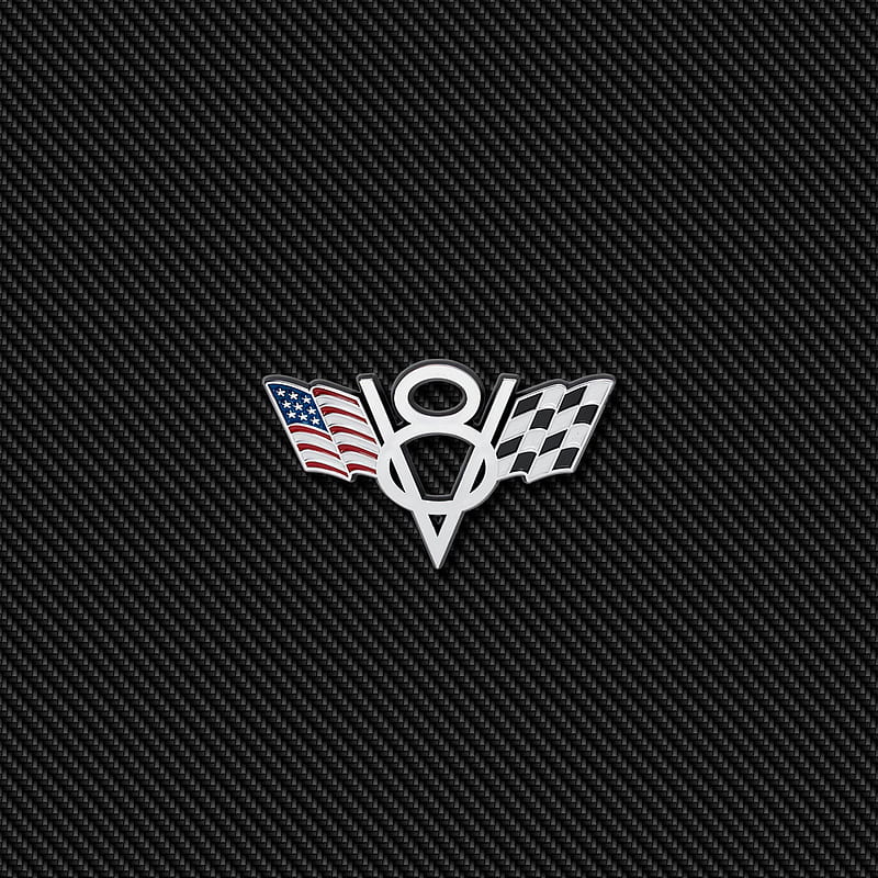 Ford V8 Carbon, badge, emblem, logo, HD phone wallpaper