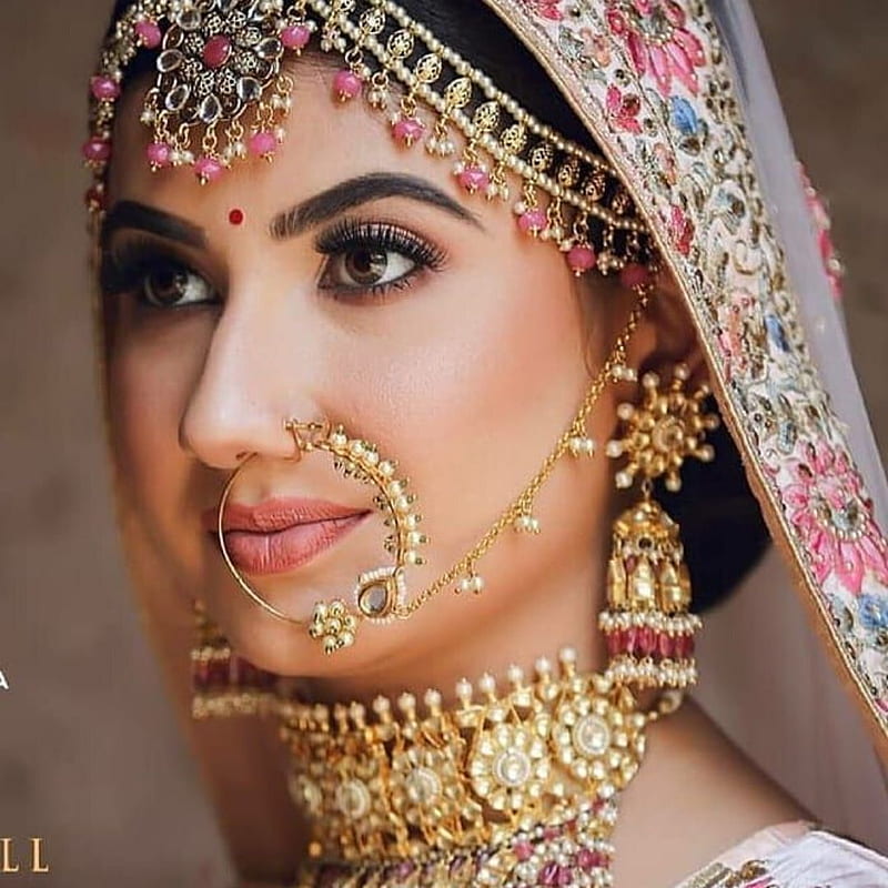 Trendy Indian Bridal Makeup and Looks - Top 20 Glamorous Indian Bridal Makeup and Looks, HD phone wallpaper