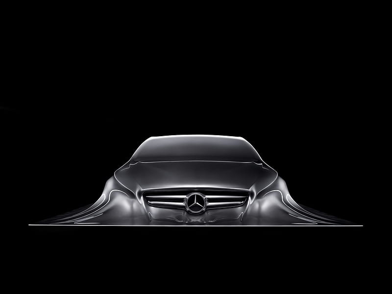 Mercedes Benz Design Sculpture , racing, la maquina, desenho, front vehicle, wheels, sculpture, motorcar, benz, speed, concept, engine, automobile, mercedes, HD wallpaper