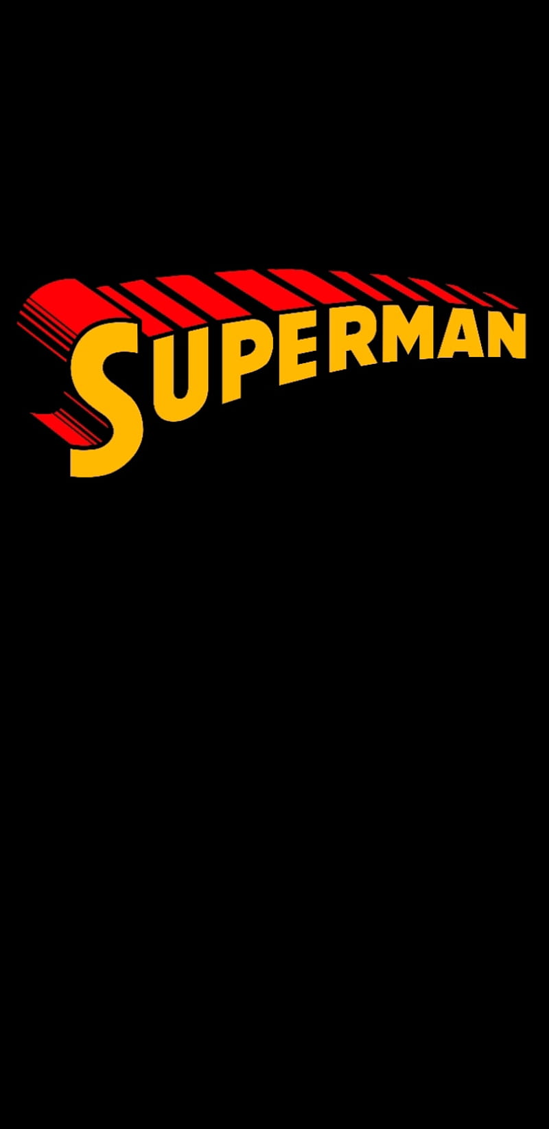 Superman title 2, superman tittle, superman logo, HD phone wallpaper