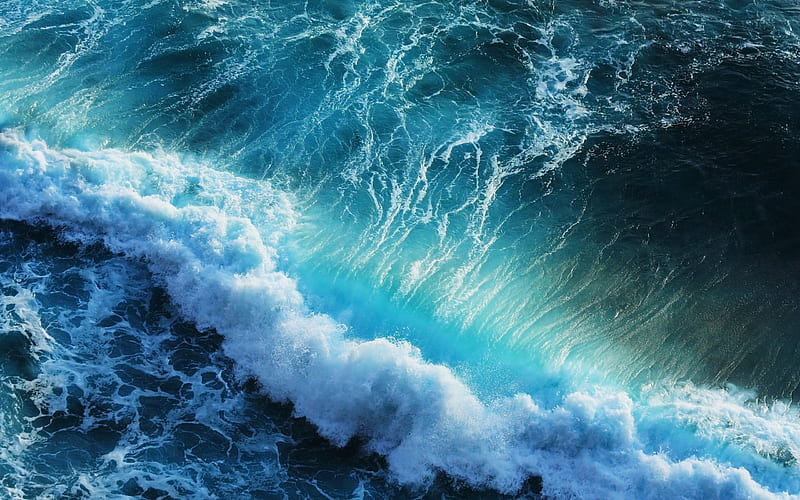 Olas del océano, agua, marina, océano, olas, tormenta, mar, azul, Fondo de  pantalla HD | Peakpx