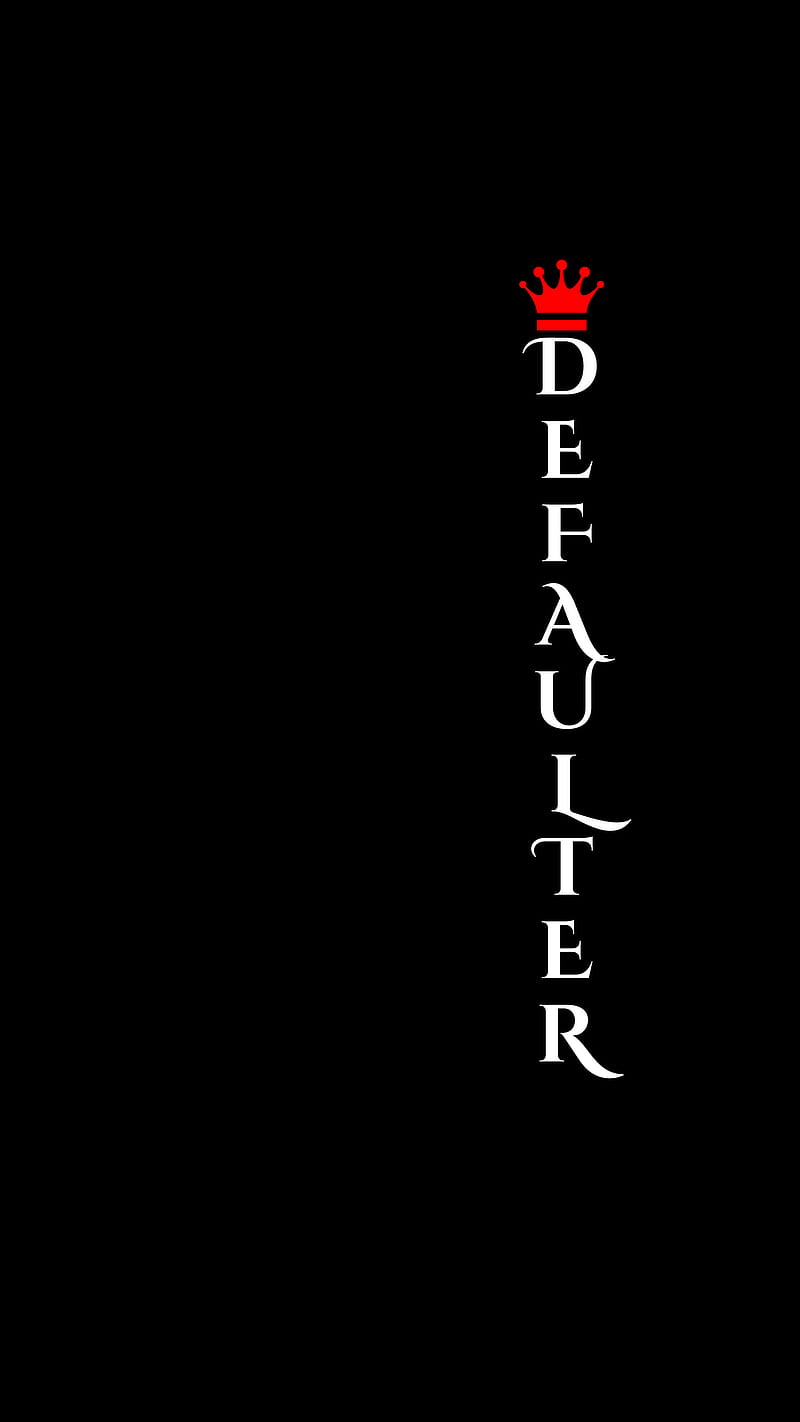 Defaulter, Trending, White/red, black, defaulter, desenho, modern, new  latest, HD phone wallpaper | Peakpx