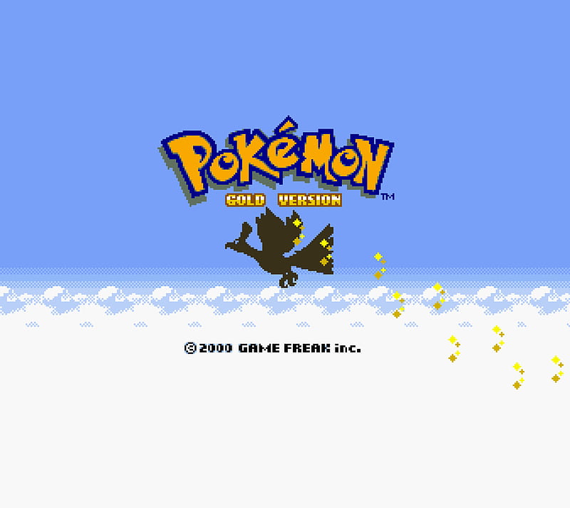 Pokemon Gold, game boy, game freak, ho-oh, nintendo, rpg, HD wallpaper