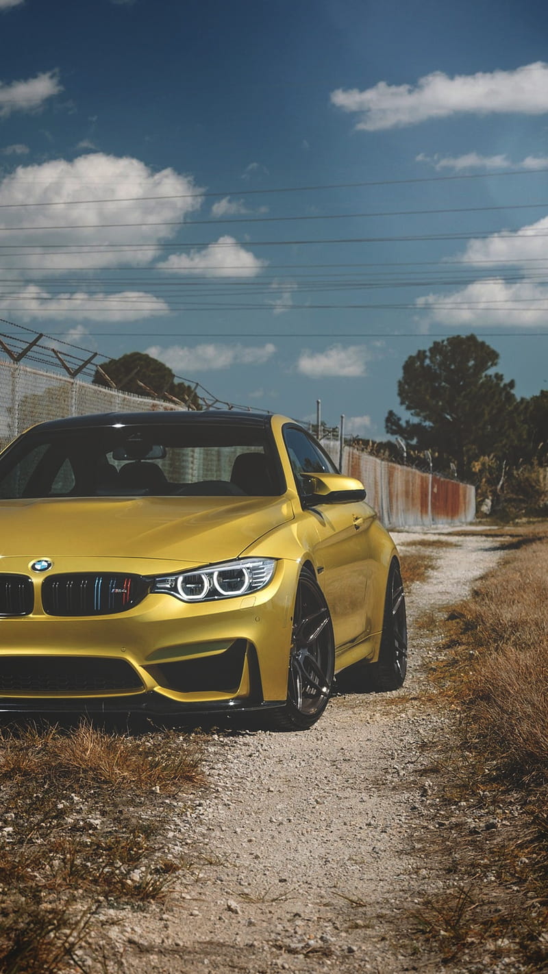 BMW M4 bmw, car, coupe, f82, m power, m4, tuning, vehicle, HD phone wallpaper