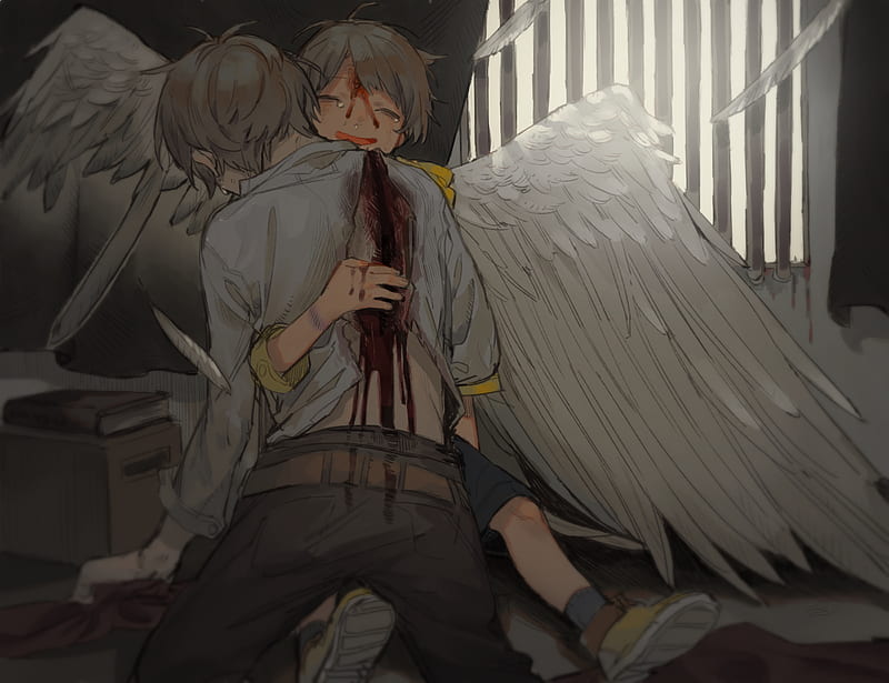 dying anime angel