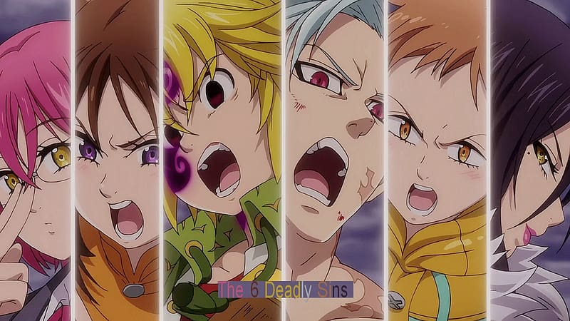 Seven Deadly Sins Grudge of Edinburgh Gets New Visual With Cast Comments   Anime Corner