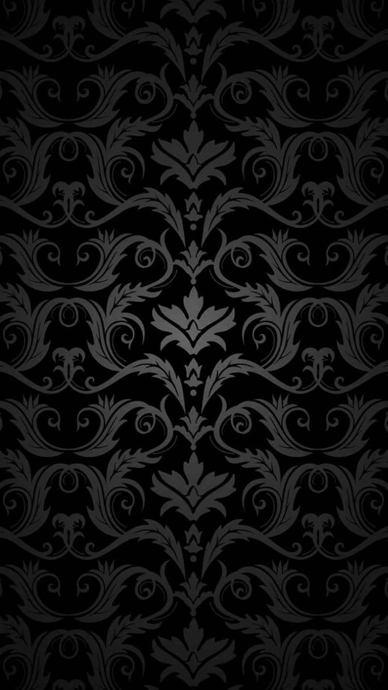 Free Photo  Dark floral seamless pattern luxury wallpaper vintage texture  generative ai