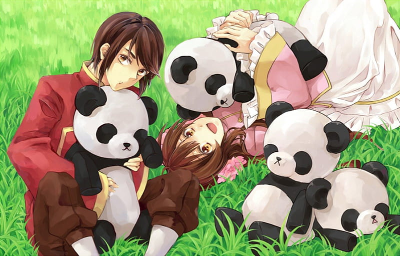 Cute Anime Panda Girl Wallpapers  Top Free Cute Anime Panda Girl  Backgrounds  WallpaperAccess
