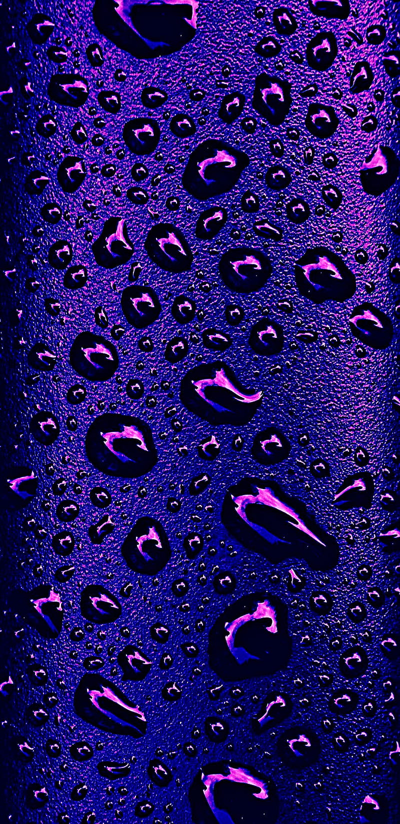 Purplewaterdrops, drops, purple, water, HD phone wallpaper
