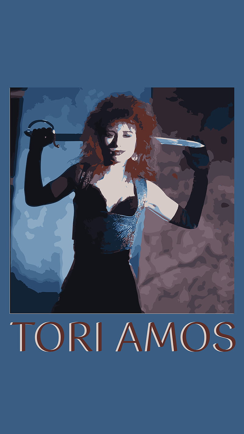 Tori Amos 04, 80s, 90s, american, female singer, pianist, redhead, retro, usa, vintage, HD phone wallpaper