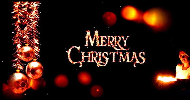 Kanchan Bagari Merry Christmas , christmas, kanchan bagari, december, cover, HD wallpaper