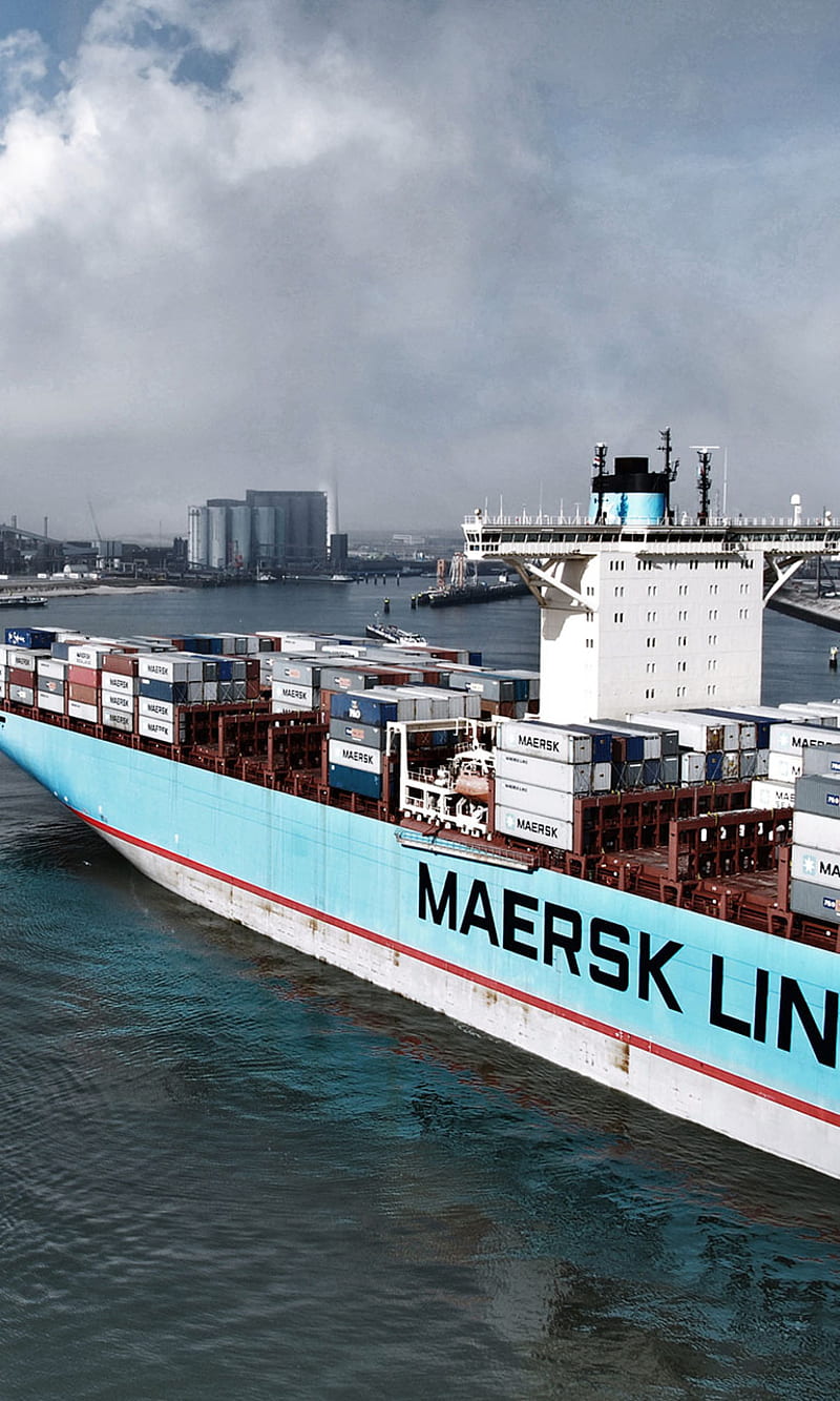 Maersk, city, HD phone wallpaper