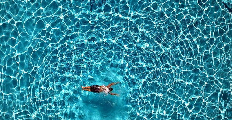 Swimming, amazing, man, water, pool, HD wallpaper