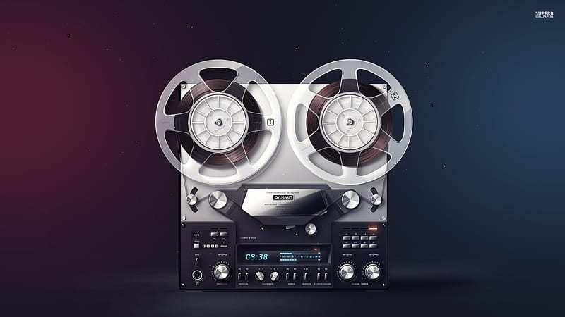 Old Reel-To-Reel Tape Recorder, Recorder, Tape, Old, technology, Reel To Reel, HD wallpaper