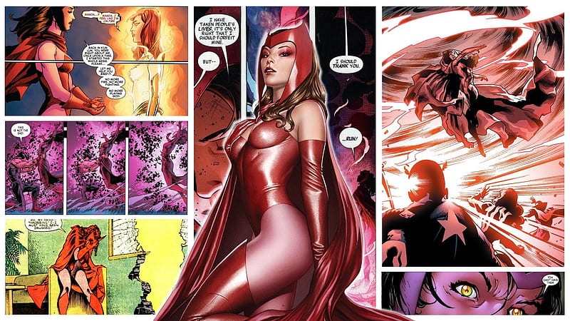Scarlet witch comic