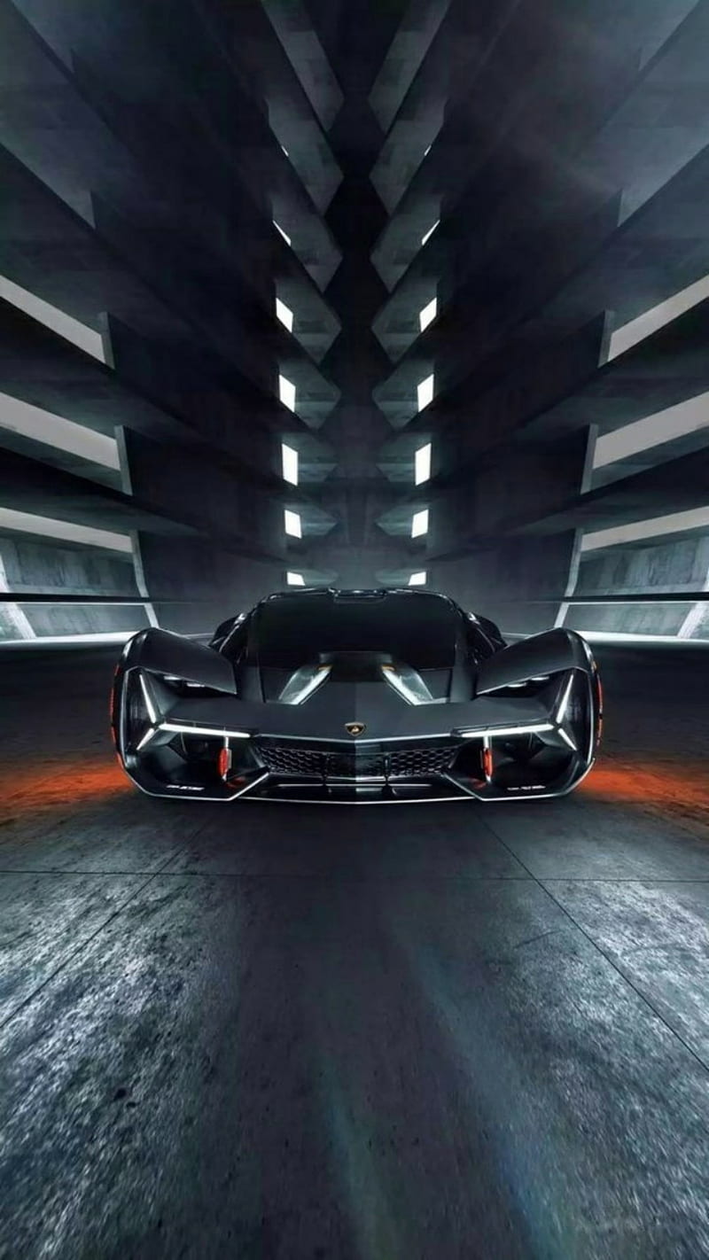 Electric Lamborghini Terzo Millennio Supercar Ultra HD Desktop