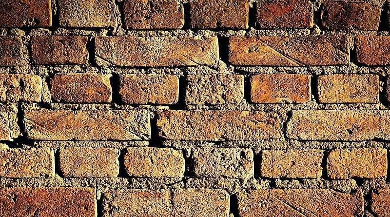 Brick, cement, house, rock, HD wallpaper