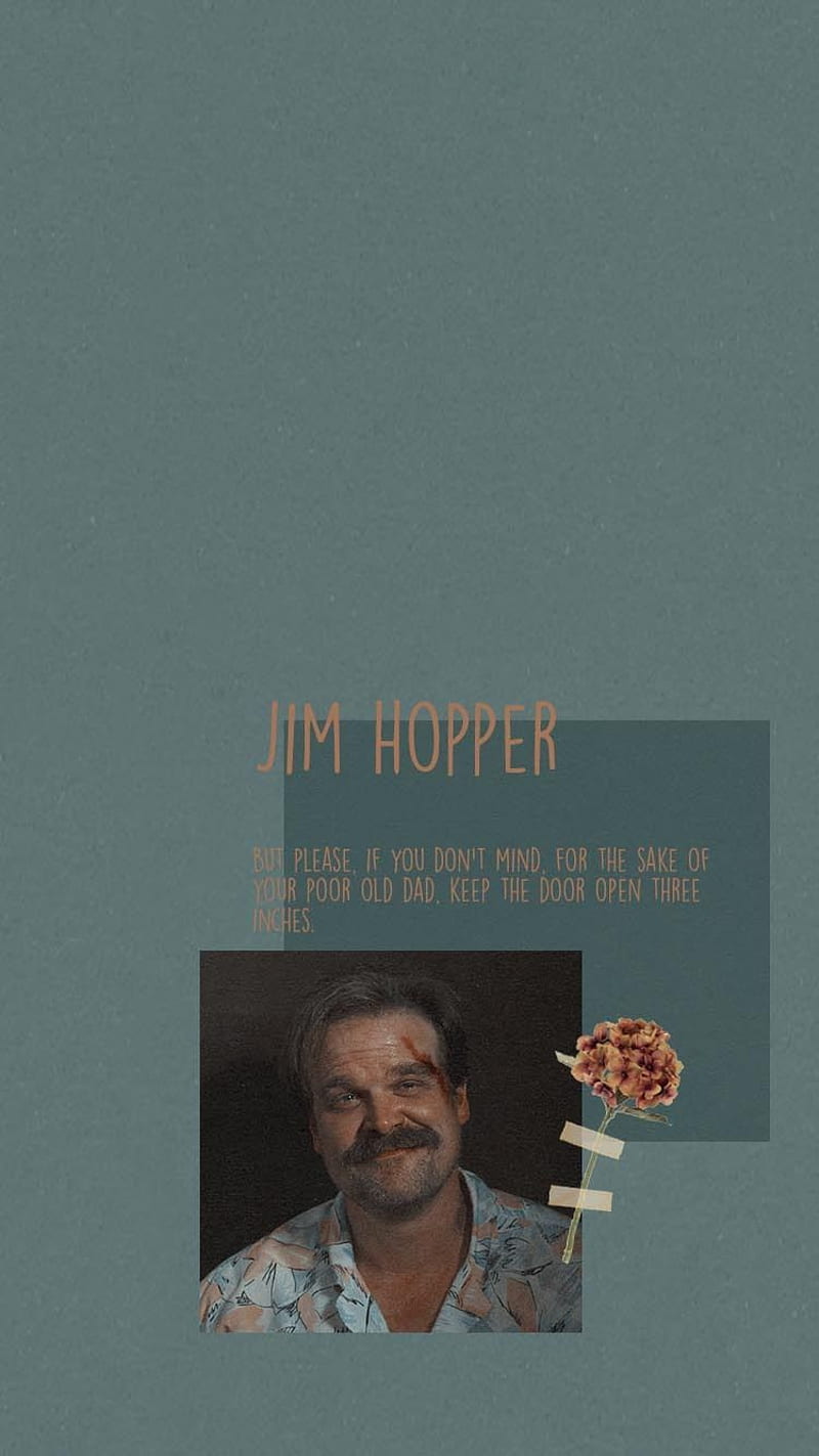 Stranger things, jim hopper, st, HD phone wallpaper