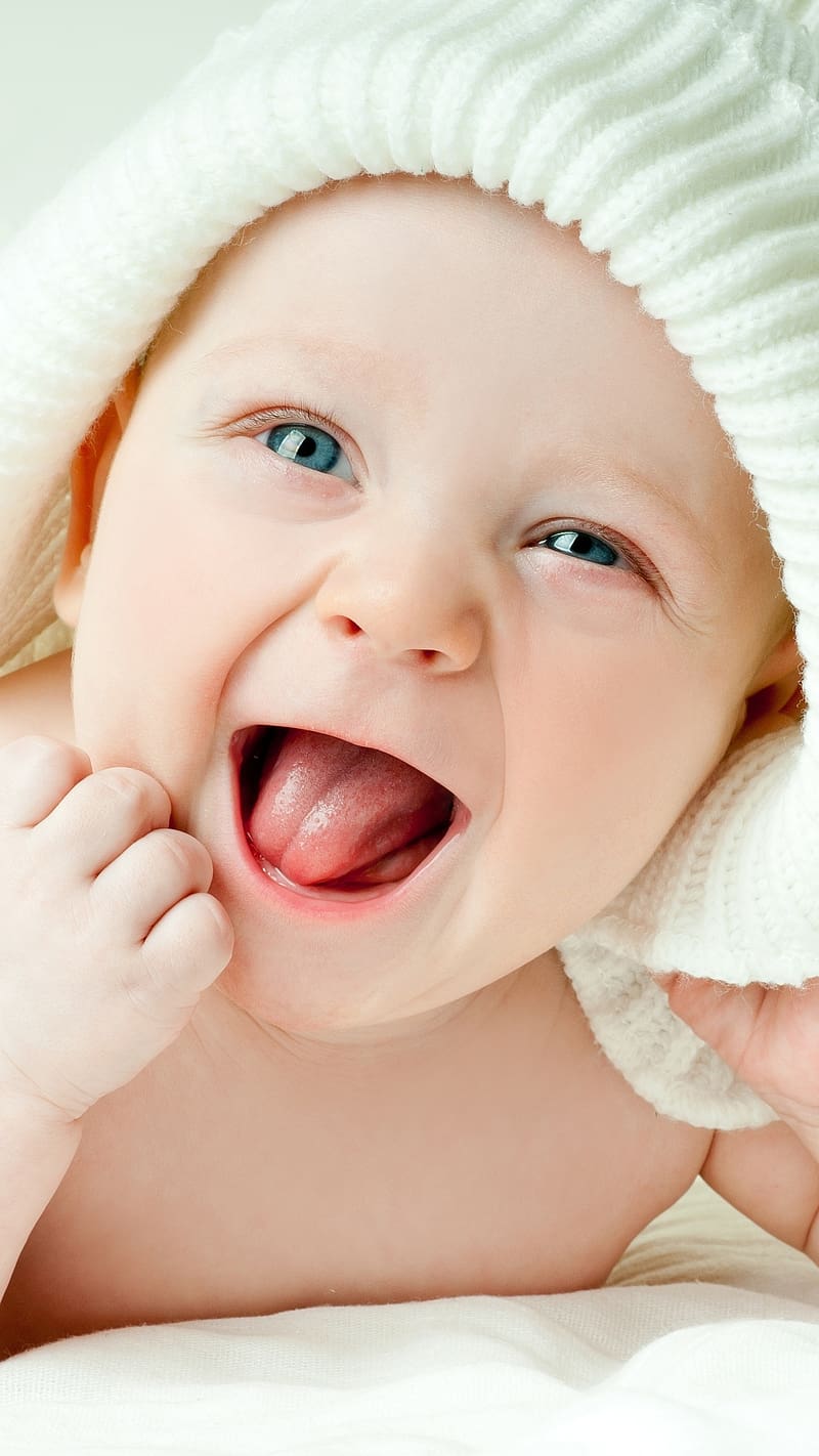 Cute Baby Live, Cute Laugh, baby boy, HD phone wallpaper | Peakpx