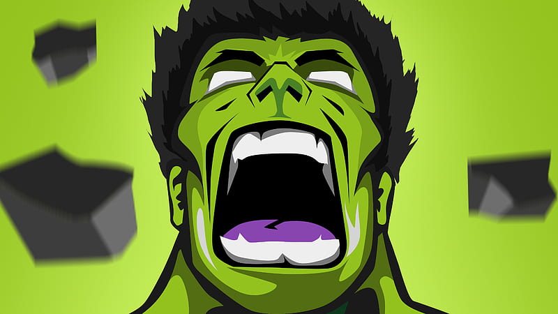 Hulk Digital Artwork, hulk, superheroes, artist, artwork, digital-art, HD wallpaper