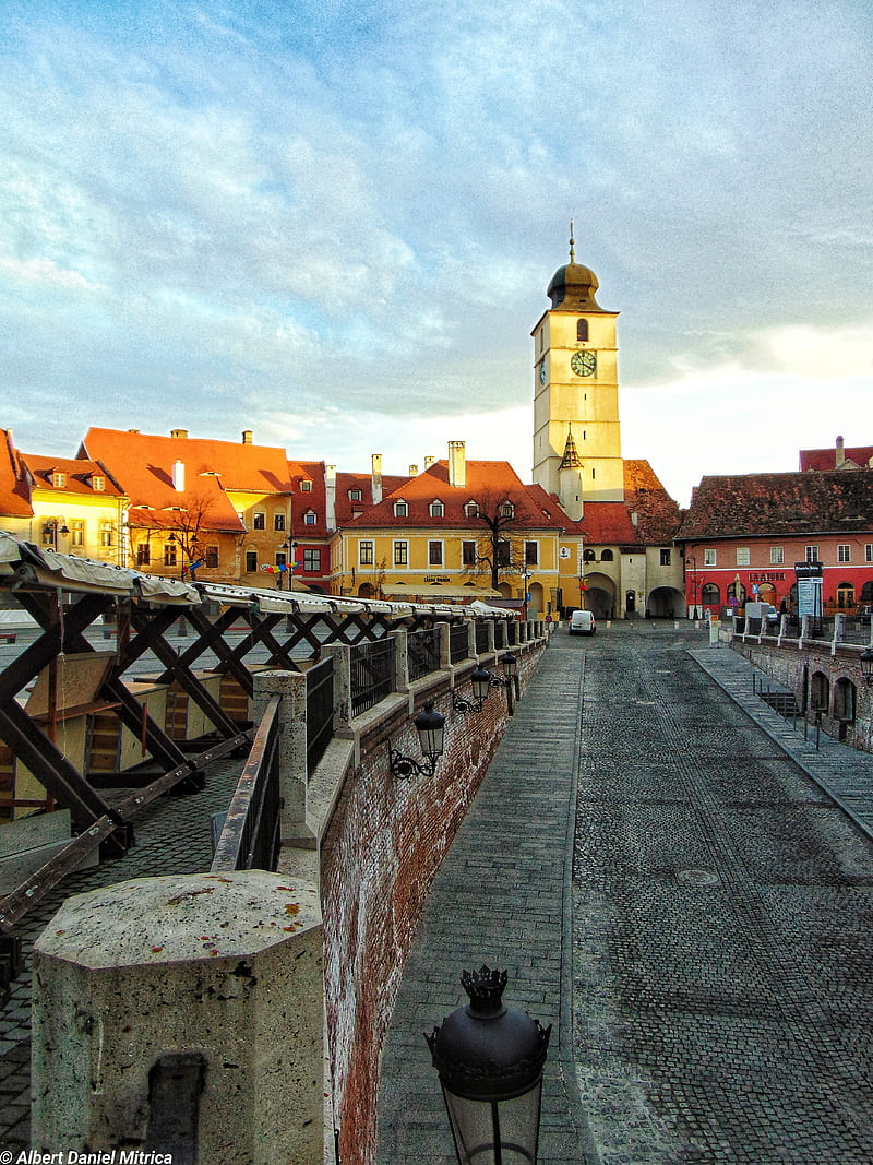 Sibiu, classic, town, HD phone wallpaper
