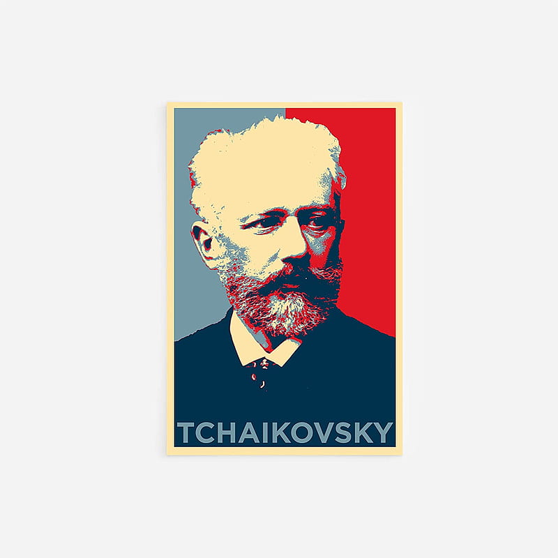 Pyotr Ilyich Tchaikovsky Art Print 'Hope' - Poster Art Print Gift // Size: 24 x 16 Inches : Home & Kitchen, HD phone wallpaper