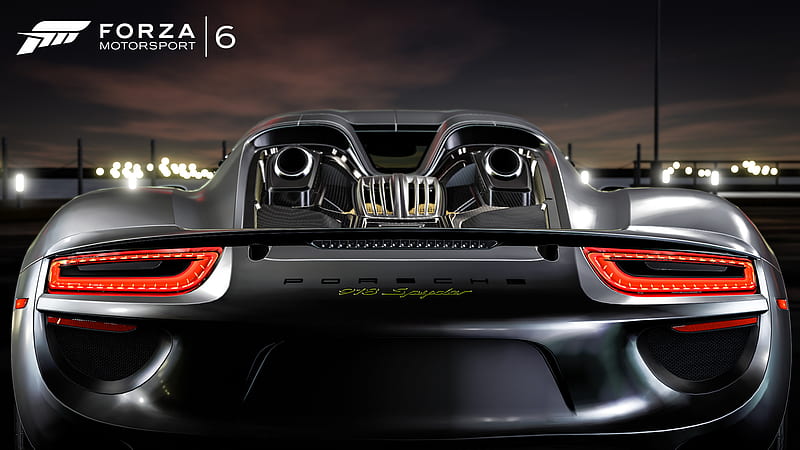 Porsche 918 Spyder In Forza Motosport 6, forza, games, racing, carros, pc-games, xbox-games, ps-games, HD wallpaper