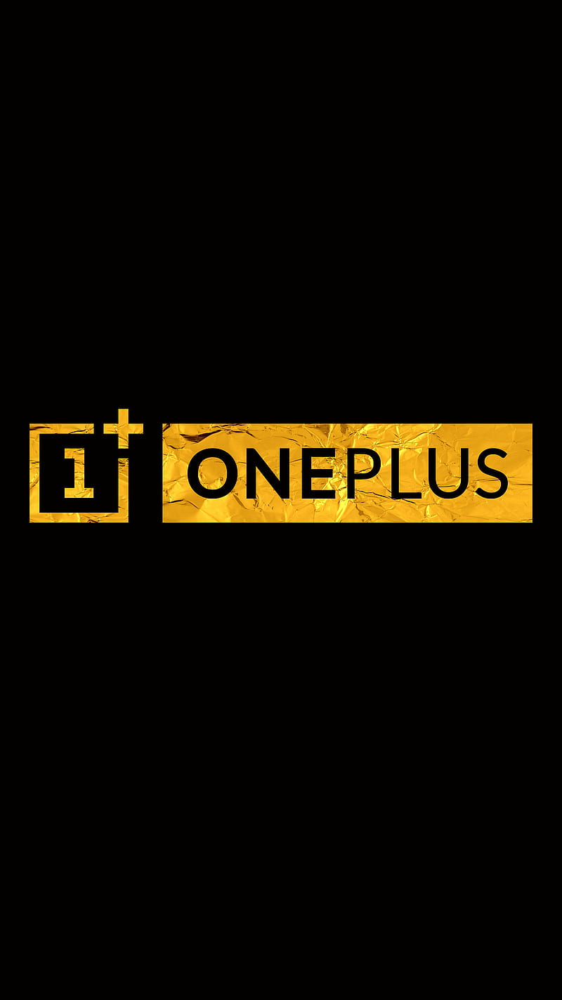 One Plus Gold , one plus, logo, 1 +, HD phone wallpaper