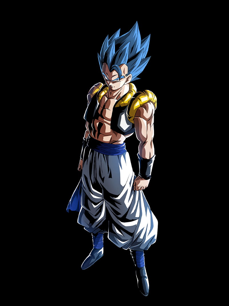 Ssj blue Gogeta oled, ball, black, cell, dragonball, god, goku, son, super, vegeta, HD phone wallpaper