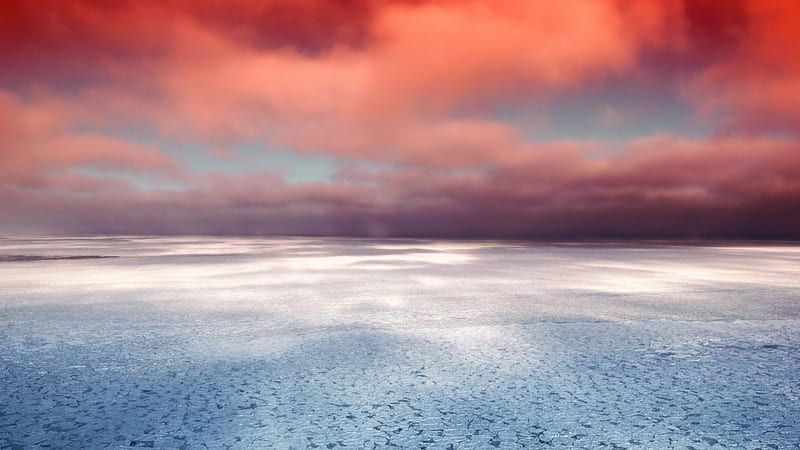 Hudson Bay, Canada, Ocean, Sea, Canada, Horizon, HD wallpaper