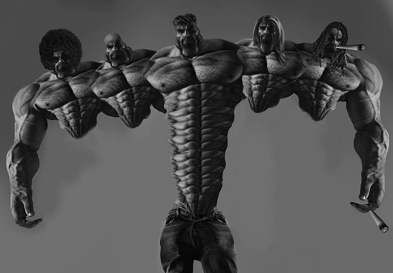 The original picture of giga chad. : r/memes