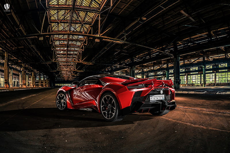 Auto, sports car, red, aggressive, dark, HD wallpaper | Peakpx