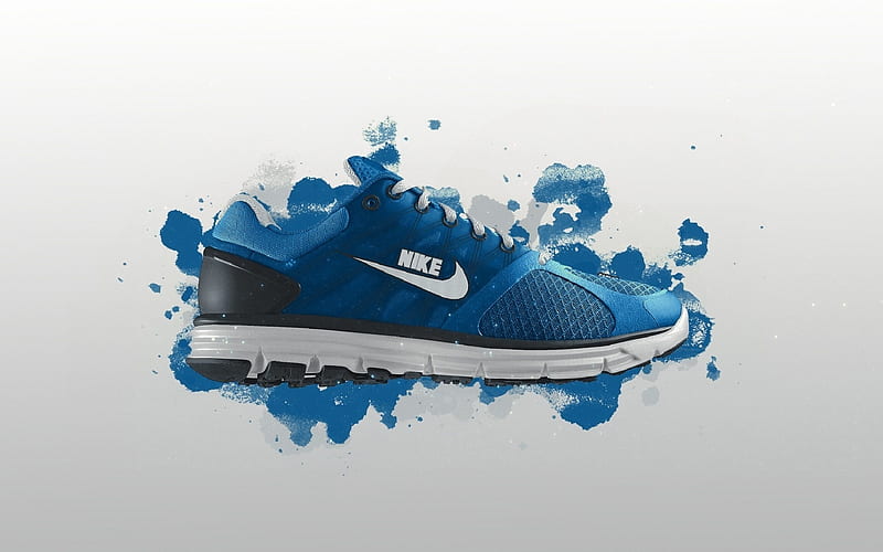 Nike logo - the global brand advertising 02, HD wallpaper